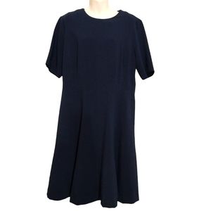 ✨Bogo FREE✨ Banana Republic Dark Blue Short Sleeve Dress Sz 14
